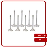 ست سوپاپ دود و بنزین تیبا و ساینا (ساوه – STYM)